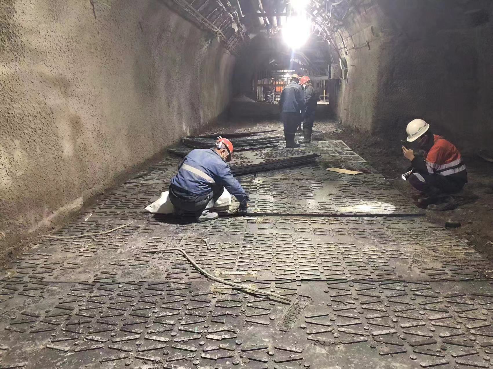 煤矿铺路垫板案例